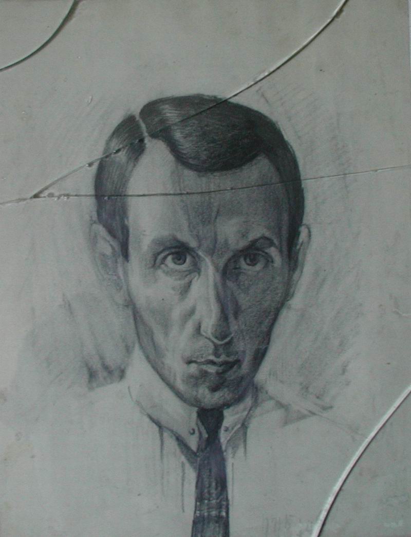 ქაღალდი, ფანქარი, 23 X 18.2, 1921