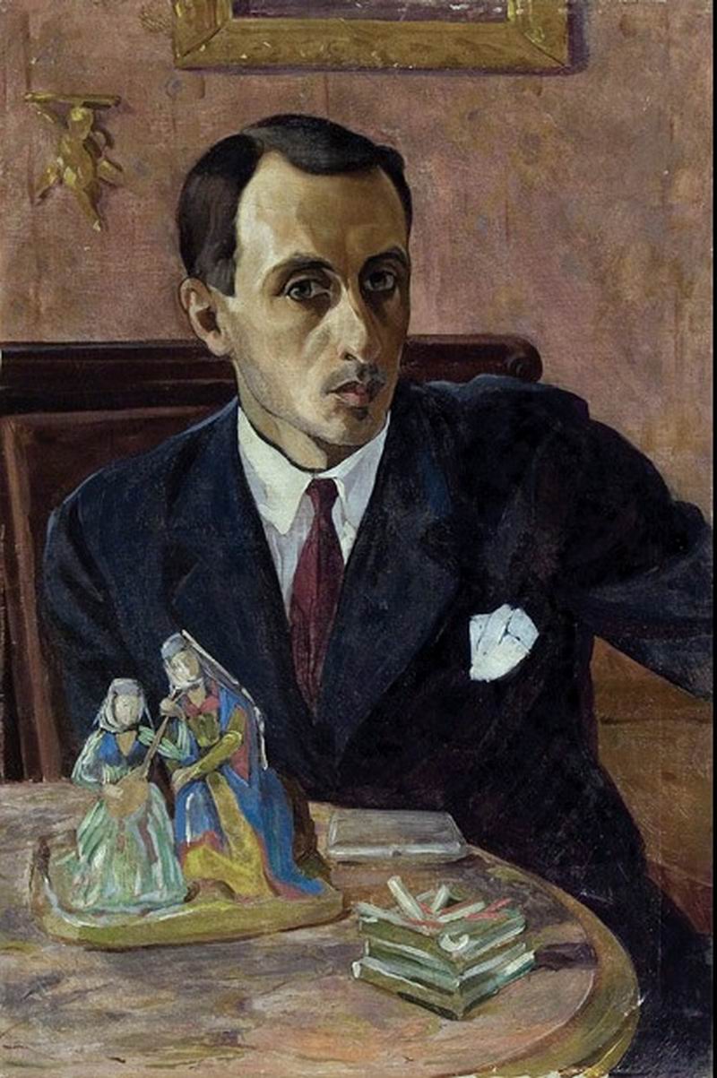 ტილო, ზეთი, 71X40, 1920-იანი წწ., ე.სიდამონ-ერისთავის კოლექცია
