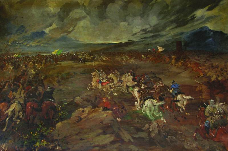 ტილო, ზეთი, 107X161, 1910,  ე.სიდამონ-ერისთავის კოლექცია