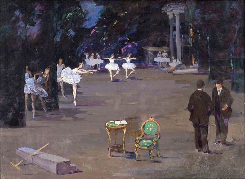 ტილო, ზეთი, 50X67, 1920-იანი წლები