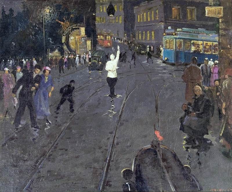 ტილო, ზეთი, 70X86, 1930-იანი წლები