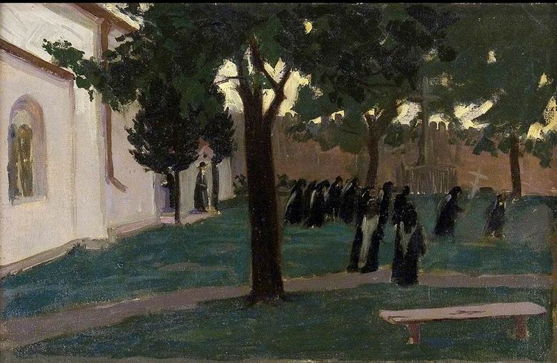 ტილო, ზეთი, 35X58, 1910-20-იანი წლები