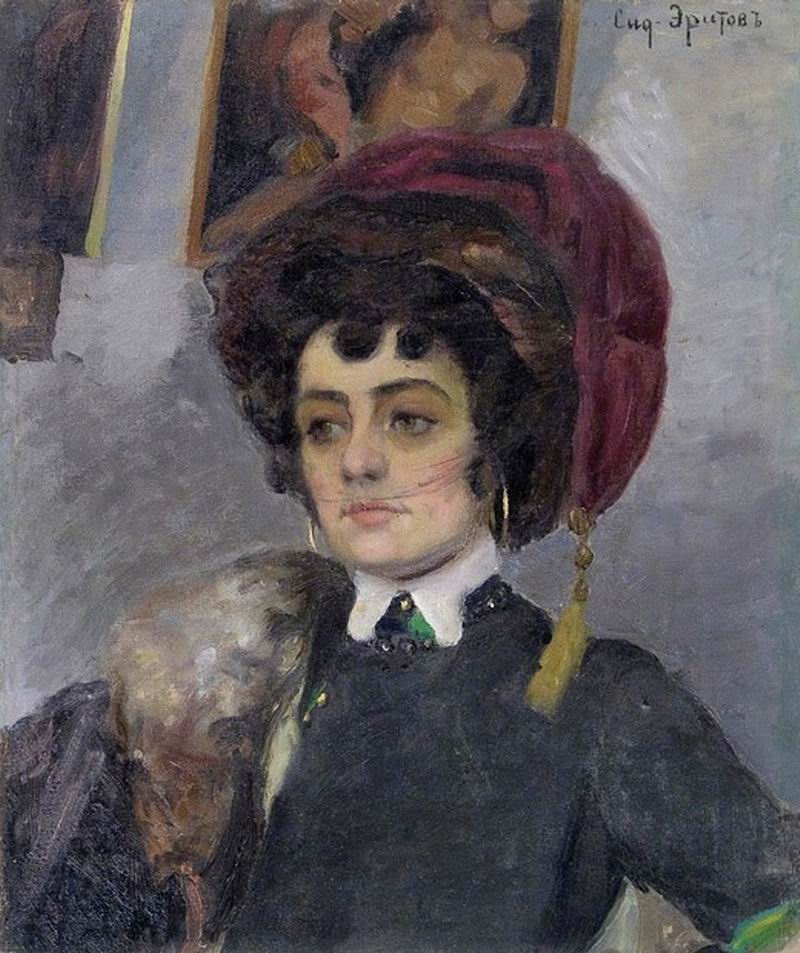 ტილო, ზეთი, 61X51, 1910-იანი წლები