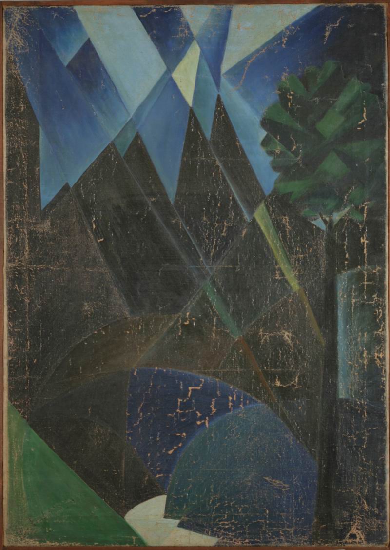 ტილო, ზეთი, 88X62, 1924, ონის მუზეუმი