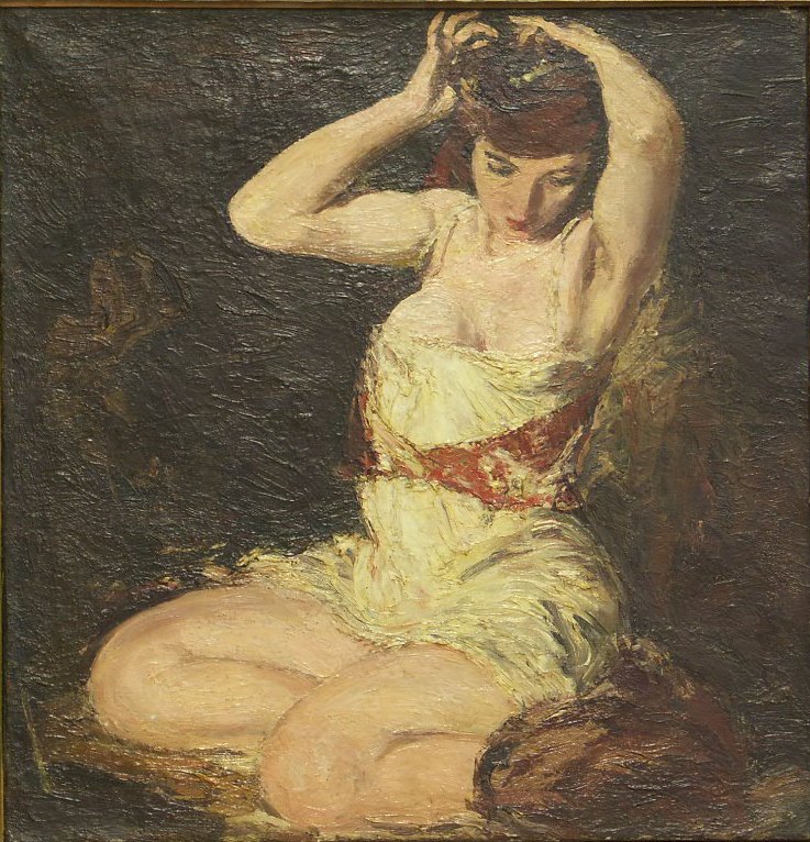 oil on canvas, 50x49, 1944 Georgian National Museum