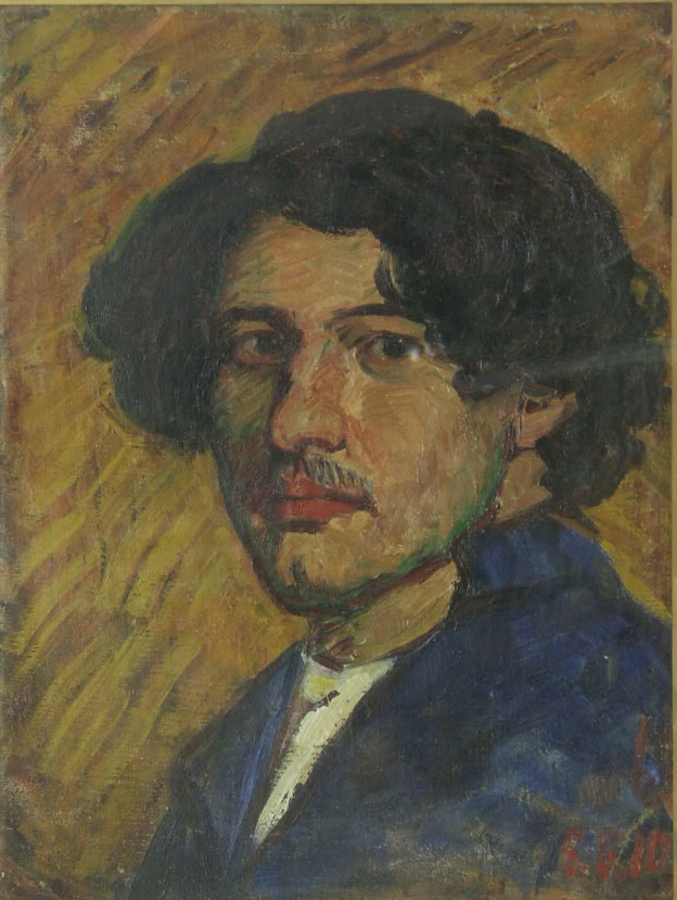 oil on canvas,  42x35, 1910 Georgian National Museum
