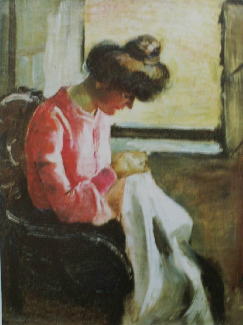 oil on canvas, 50x39 1910s