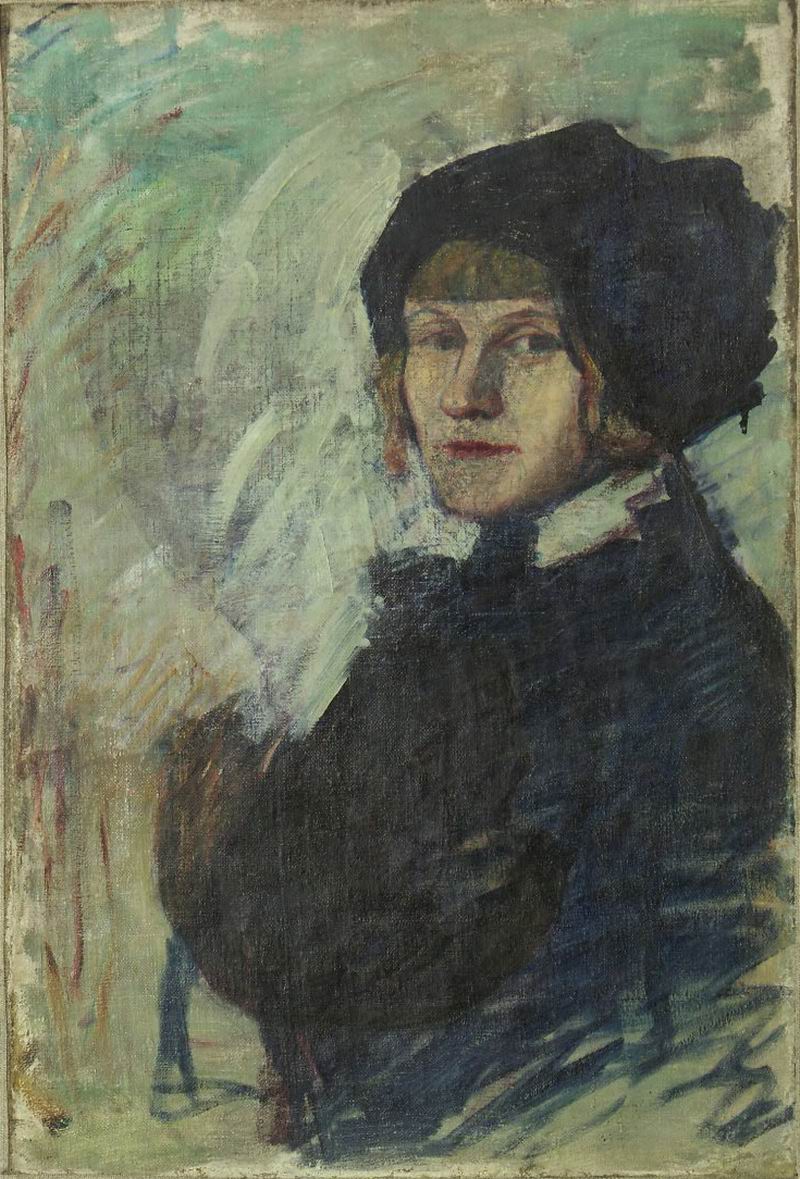 oil on canvas, 70X48, 1910s Georgian National Museum