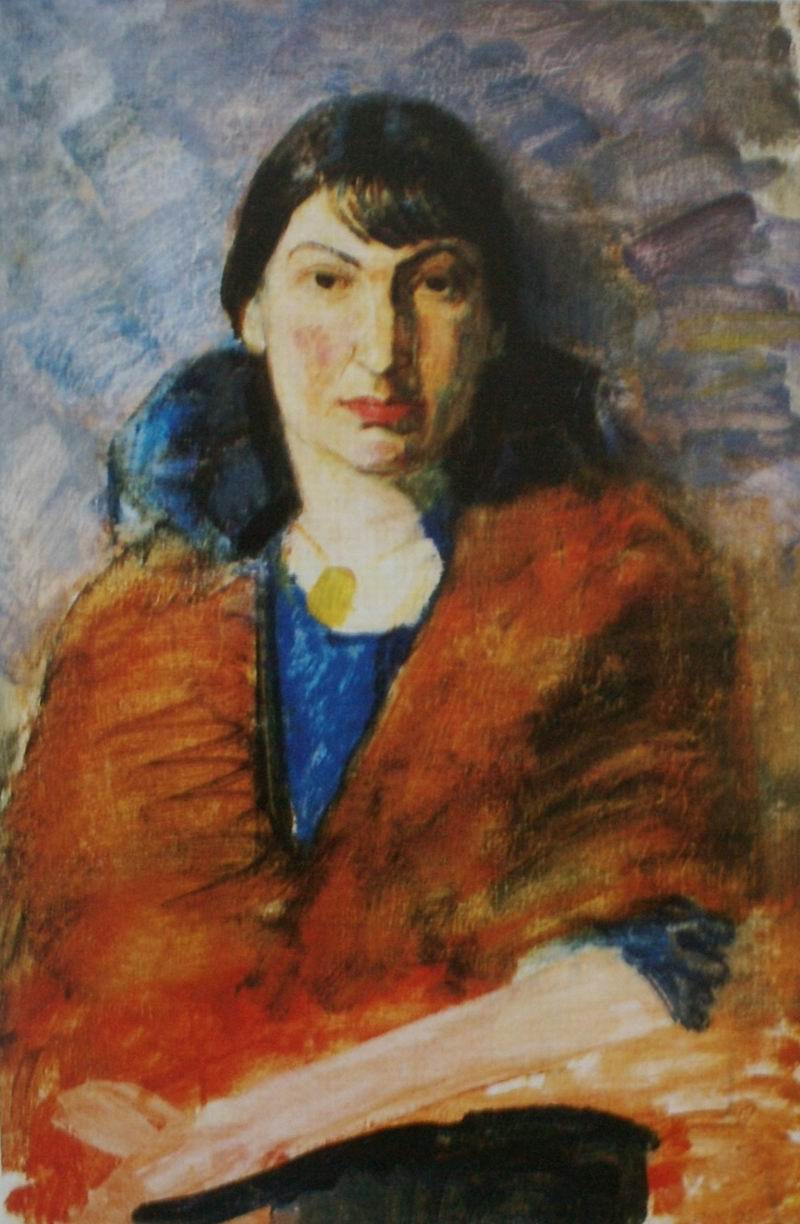 oil on canvas, 70X47, 1910s