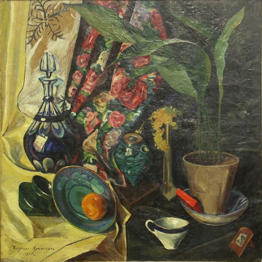 ტილო, ზეთი, 135X135, ტფილისი 1917 საქართველო ეროვნული მუზეუმი