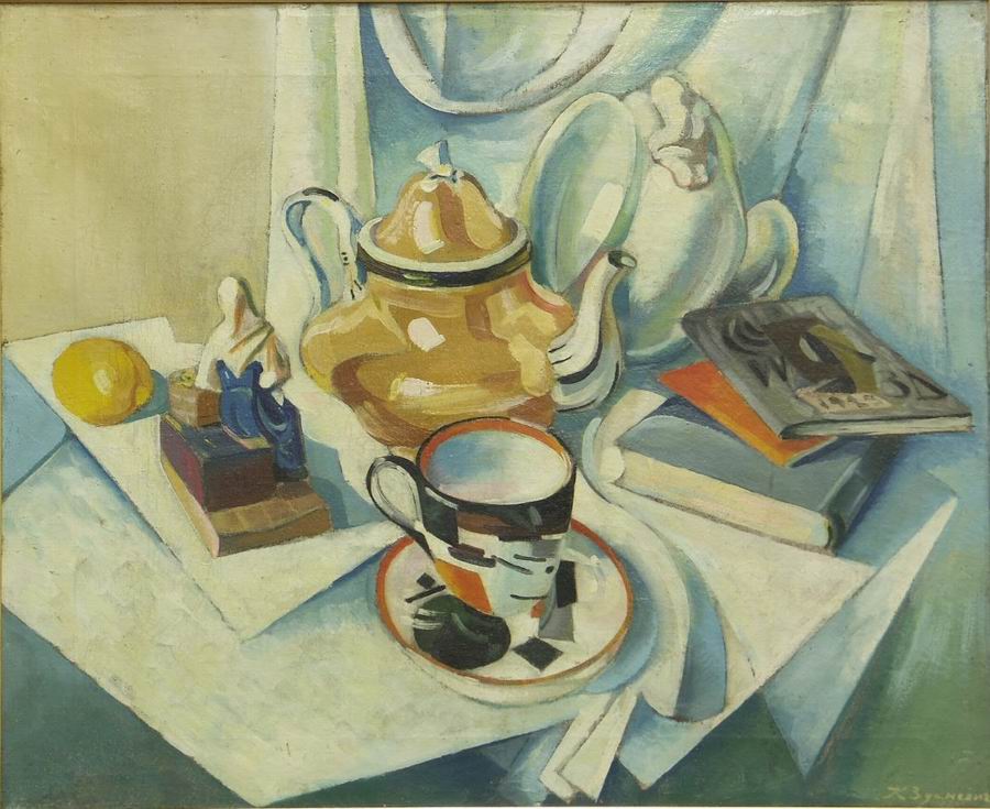 oil on canvas, 65x82, Tiflis 1919 National Museum of Georgia