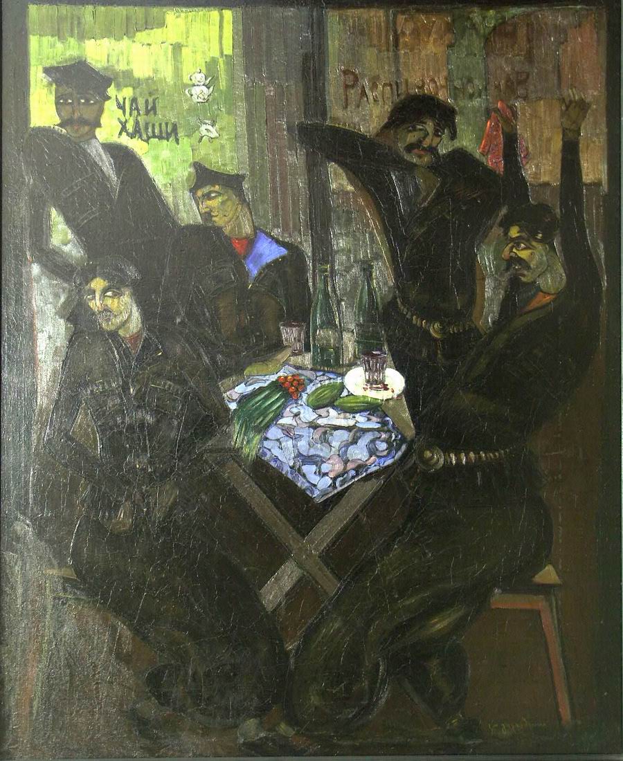 oil on canvas, 139X113, 1922 Georgian National Museum