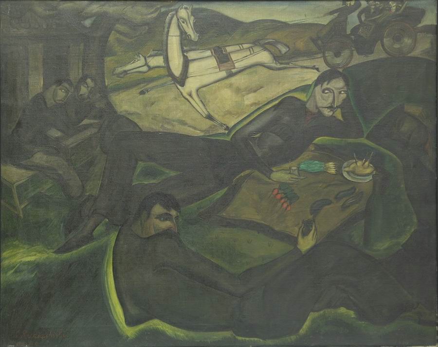 oil on canvas, 72,5X91, 1920 Georgian National Museum