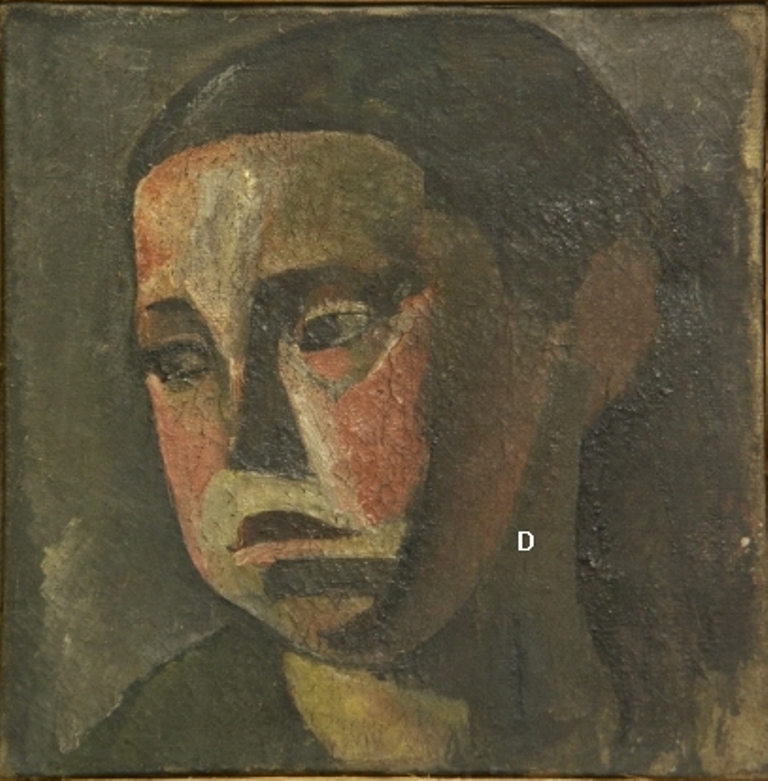oil on canvas, 33.5x34 Georgian National Museum