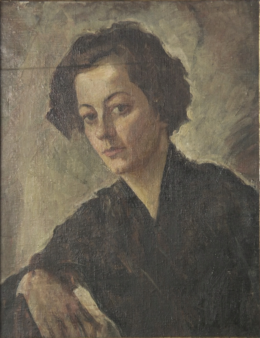 oil on canvas, 62X50, Georgian National Museum