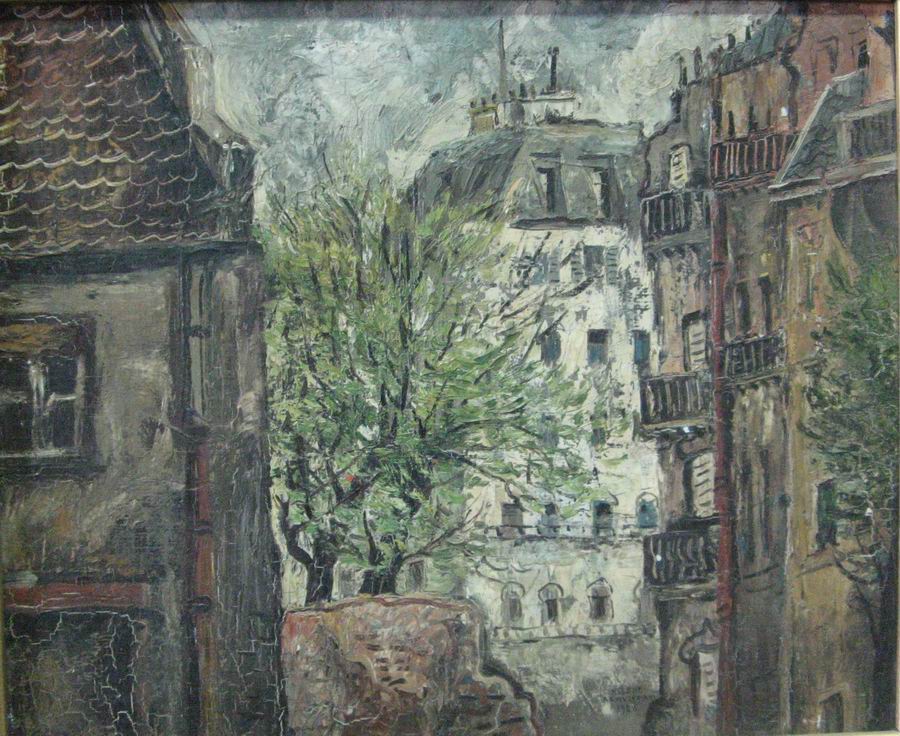 oil in canvas, 38X50, Paris 1926