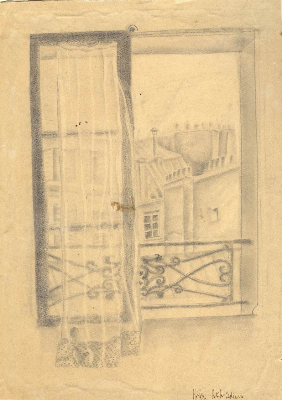  მუყაო, გაზეთის ქაღალდი, 24X17, პარიზი 1924