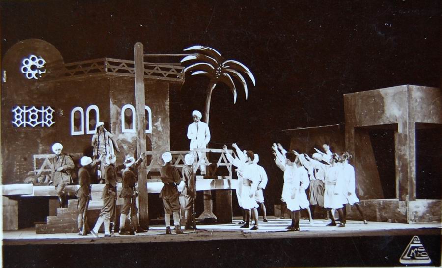 Rustaveli Theatre, 1927-28, Tbilisi Museum of Cinema, theatre and Music