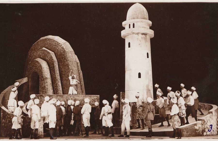 Rustaveli Theatre, 1927-28, Tbilisi Museum of Cinema, theatre and Music