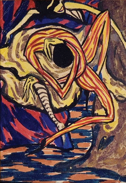 gouache on paper 15X10,5, 1917-21