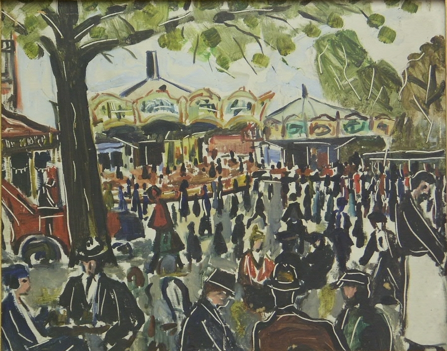 oil on canvas, 34X42, 1921, Georgian National Museum