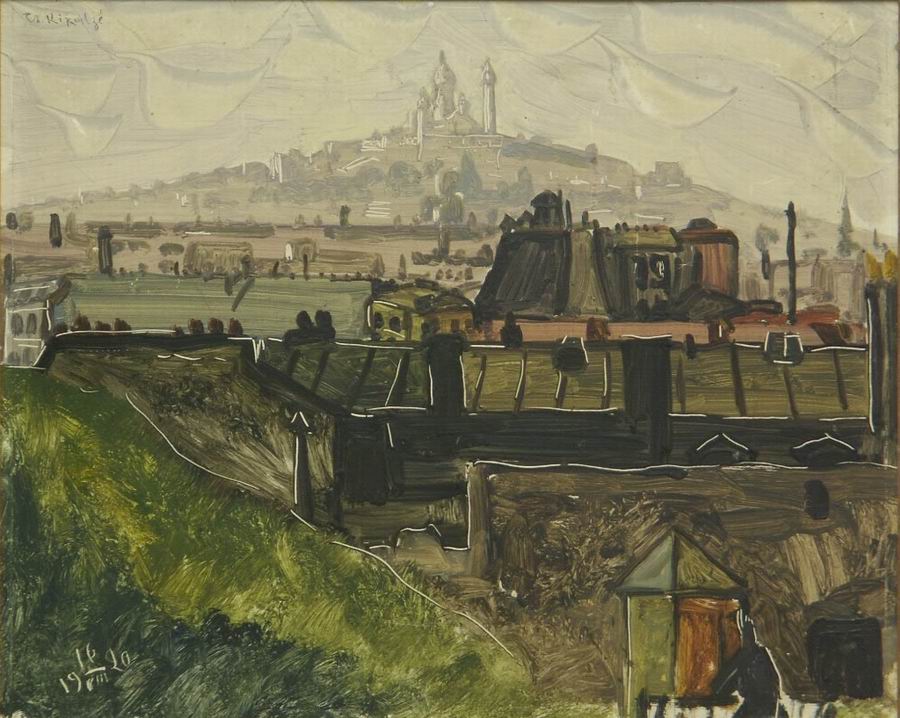 oil on carboard, 32,5X40, 1920, Georgian National Museum