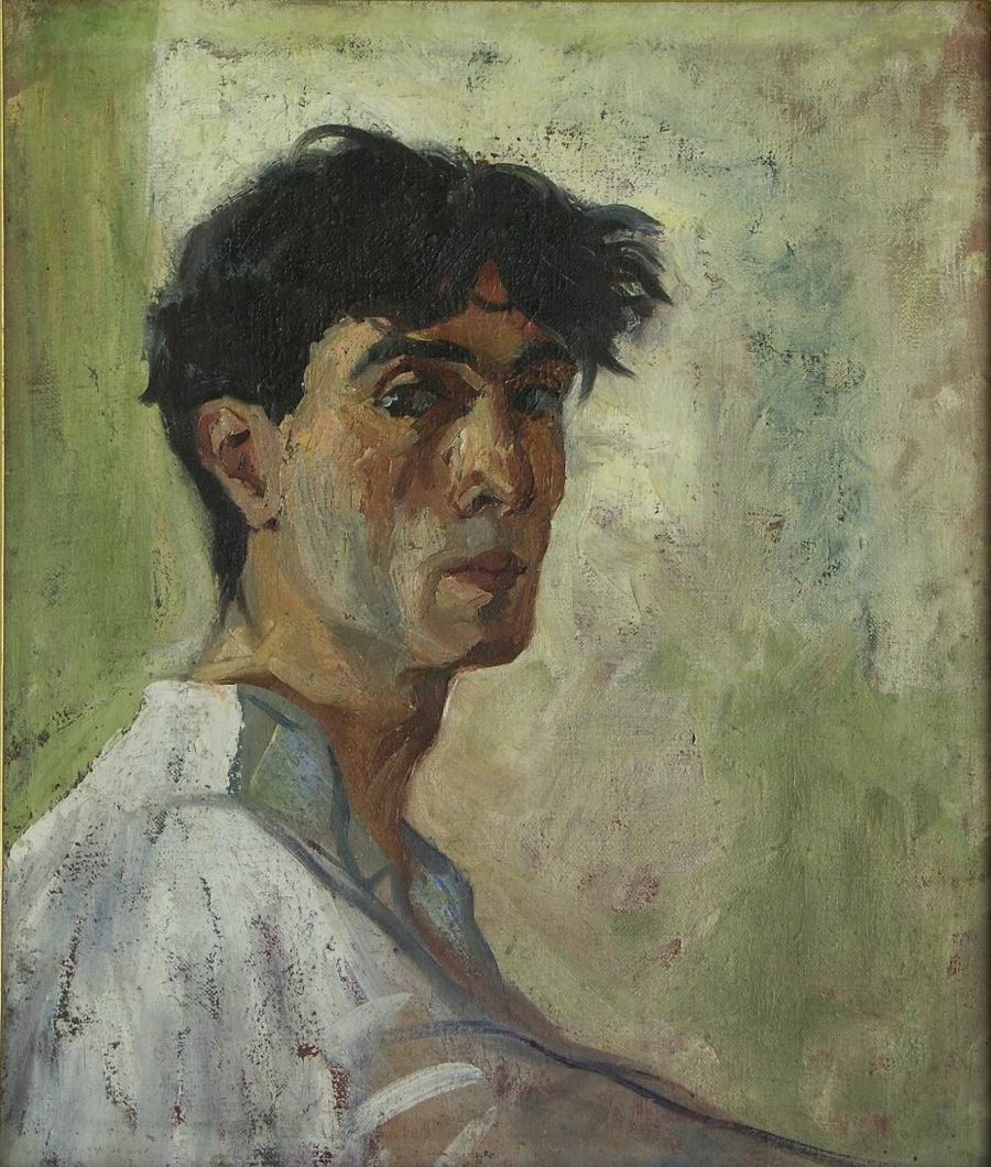 oil on canvas,64X44, 1920, Georgian National Museum
