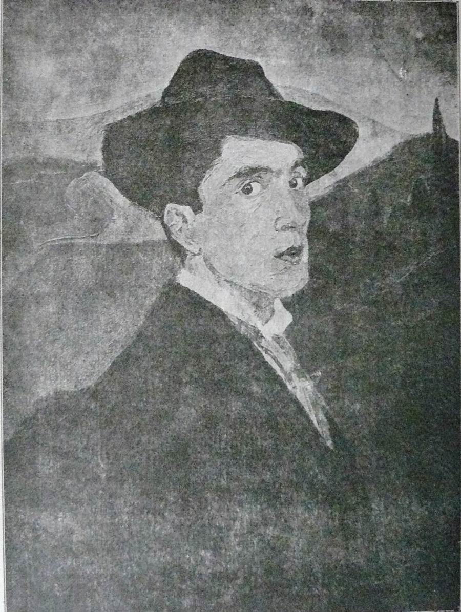 oil on canvas, 1919, from the magazine “Seven Stars”, Tiflis, 1919, 2