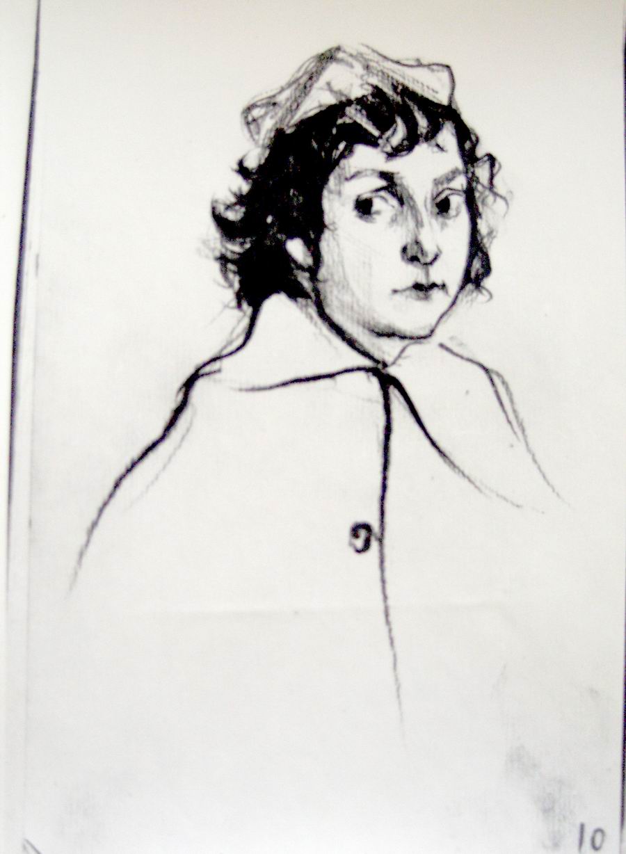 pencil on paper, 1918-1921