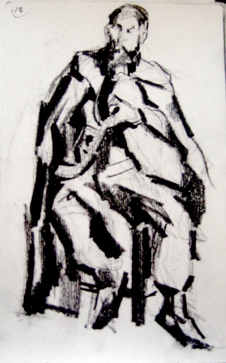 pencil on paper, 1918-1921