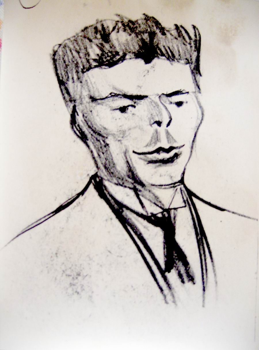 pencil on paper, 1918-1921