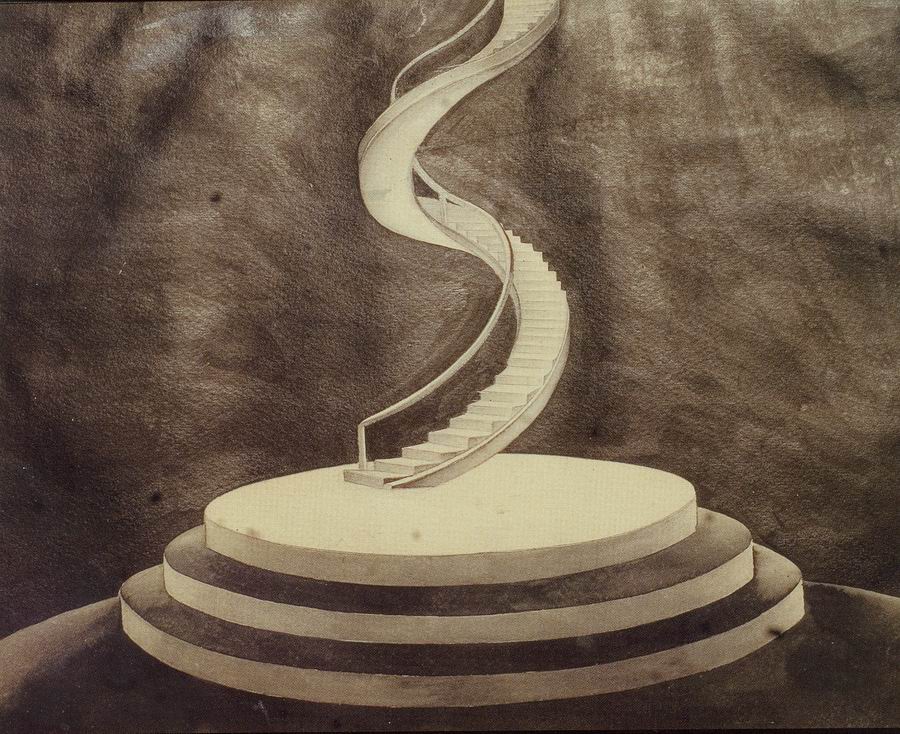 ქაღალდი, ფანქარი, გუაში, 36X23 1931 თეატრის, მუსიკის, კინოსა და ქორეოგრაფიის სახელმწიფო მუზეუმი