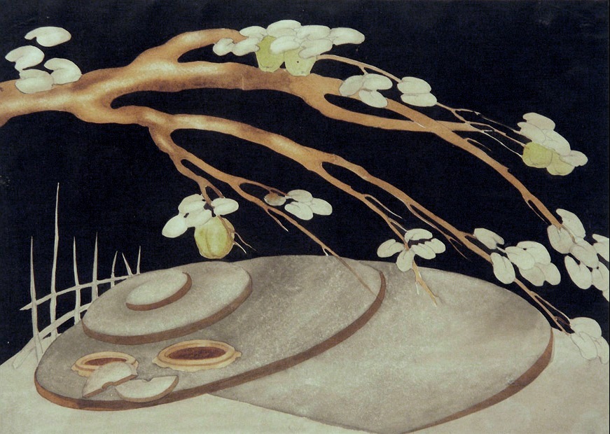 paper, pencil, watercolor, 32x42  1934 K.Marjanishvili State Theatre Museum