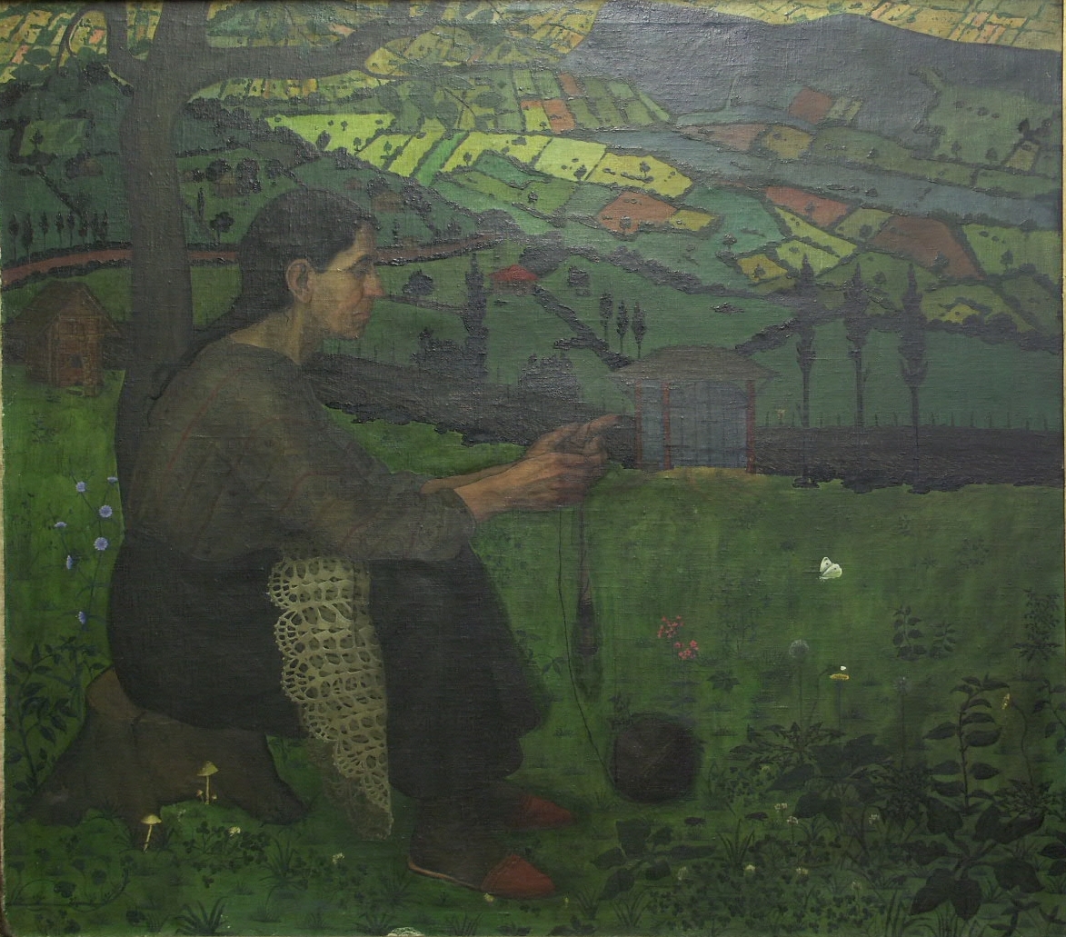 oil on canvas 137X153, Tiflis 1918, Georgian National Museum