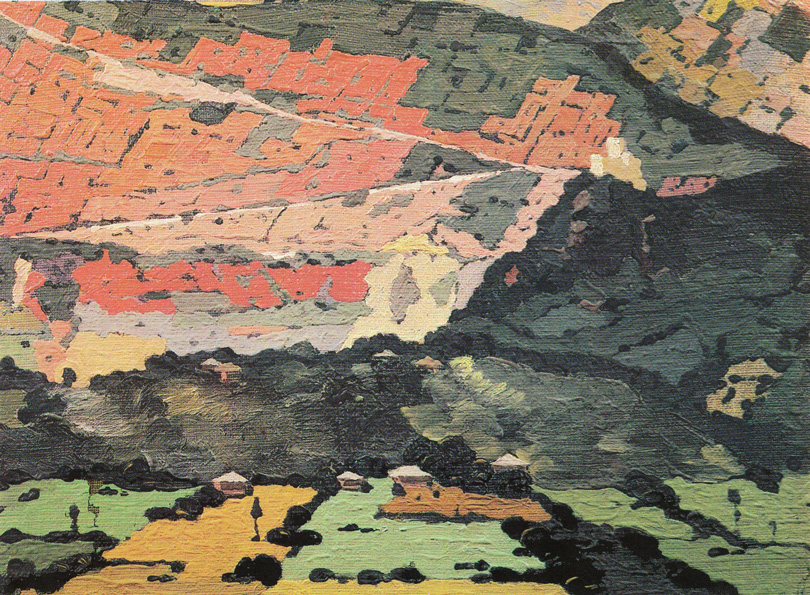 ტილო, ზეთი, 30X40, თბილისი 1934